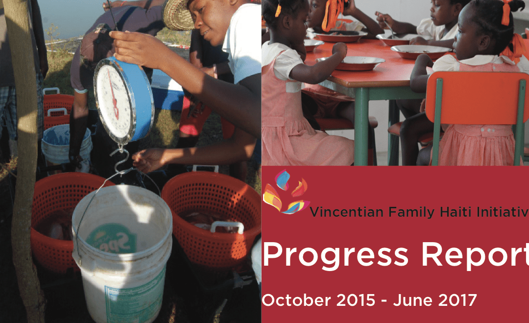 Vincentian Family Haiti Initiative Progress Report
