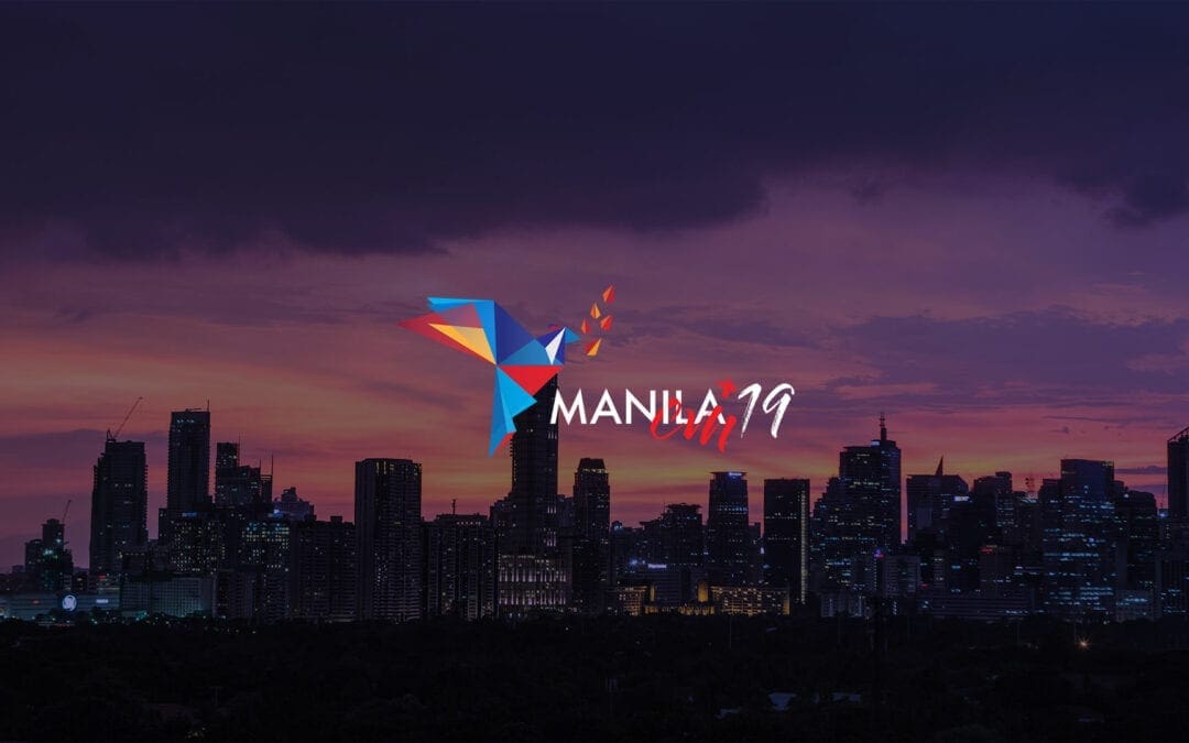 Presentation and explanation of the logo of the 2019 Visitors’ Meeting in Manila, Philippines