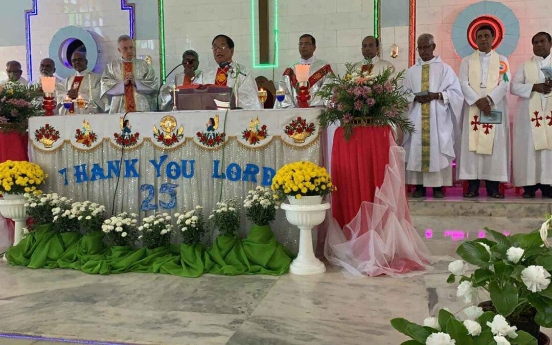 Silver Jubilee of the Mission in Pangmoul and Norhtheastern Region Established in India