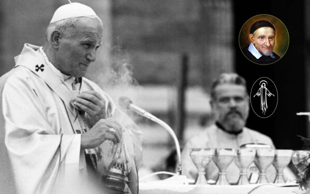 La Eucaristía como fuente de vocación: lecciones de San Vicente de Paúl y Juan Pablo II