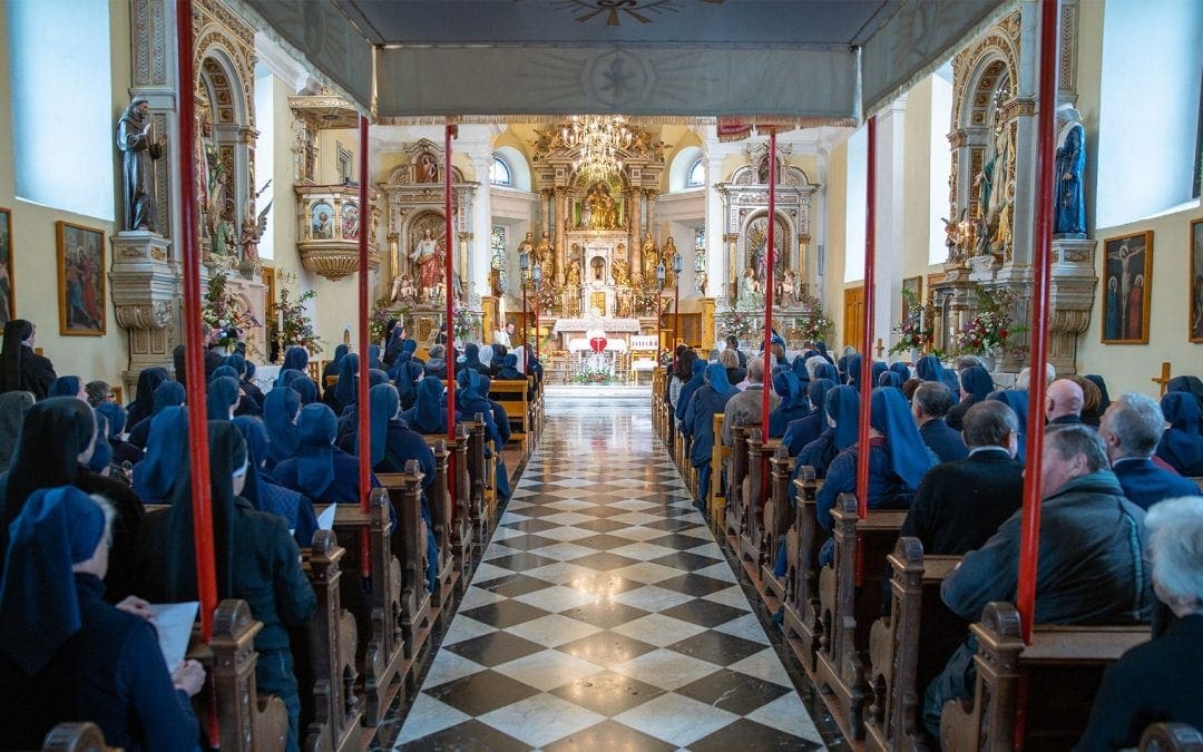 Le Supérieur général au jubilé du centenaire de la Province de Slovénie des Filles de la Charité