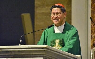 Visite de Monseigneur Luis Antonio Tagle à la Curie généralice de la Congrégation de la Mission