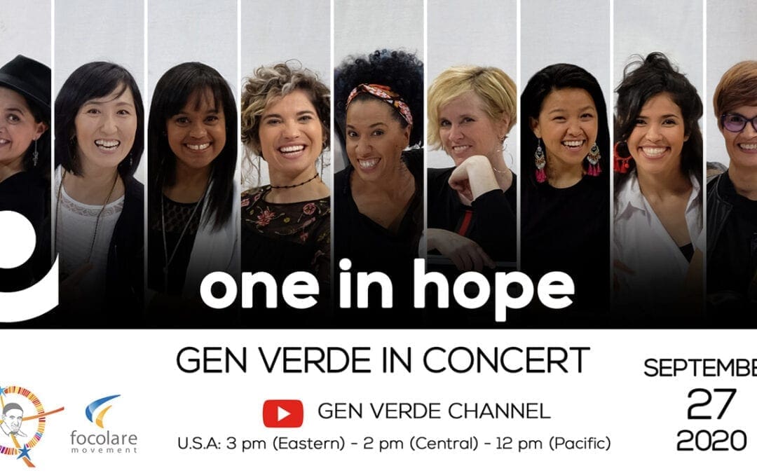 Concert de « Gen Verde », 27 septembre 2020. Inspiré par la vie et les œuvres de Saint Vincent de Paul